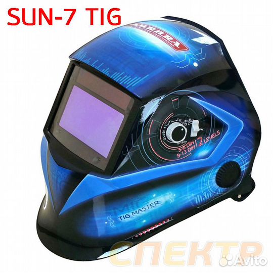 Маска сварочная хамелеон Aurora SUN7 TIG master