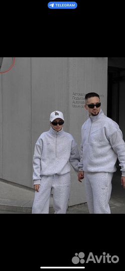 Парные, теплые спортивные костюмы на флисе