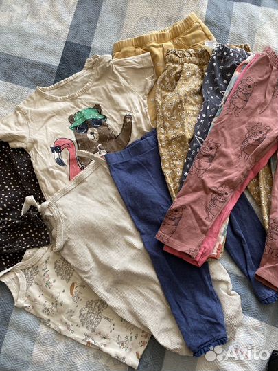 Пакет одежды для девочки 86-98