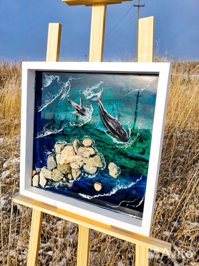 Картина из эпоксидной смолы 