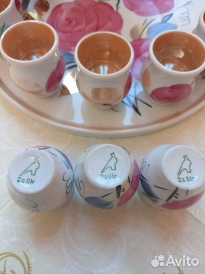 Штоф ликеро-водочный Дулево СССР