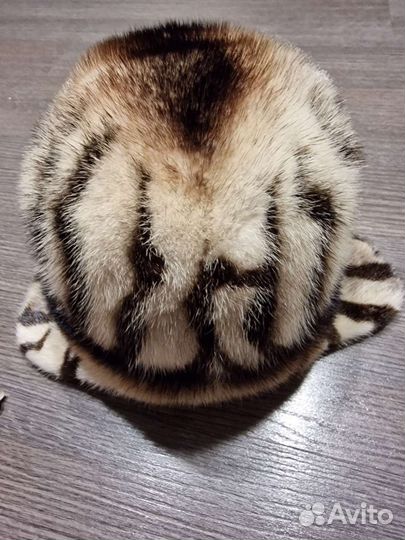 Шапка из меха норки