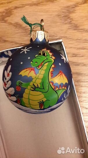 Елочные игрушки СССР стекло