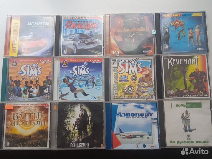 Компьютерные игры (сд диски)