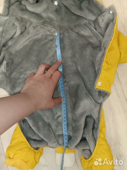 Пальто теплое для собак