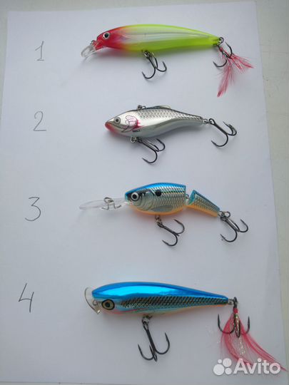 Воблеры Rapala в ассортименте