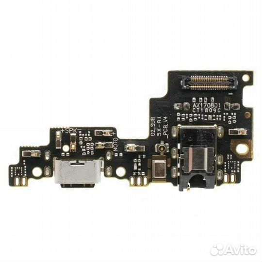 Плата для Xiaomi Mi A1 нижняя с системным разъемом