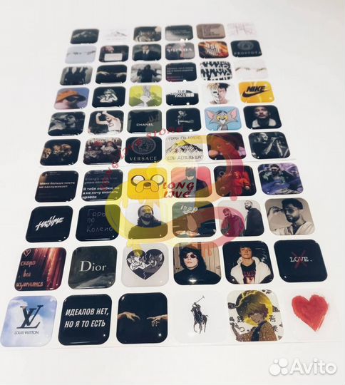 3D-стикеры оптом
