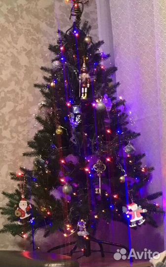 Ель искуственная литая 100