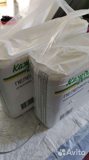 Пеленки одноразовые 60х90 для взрослых