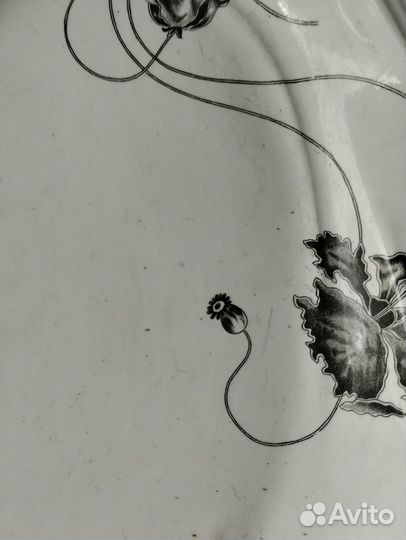 Блюдо (Кузнецовский фарфор)