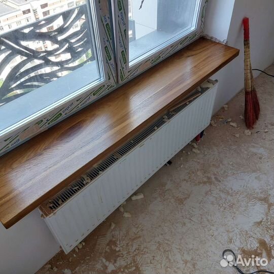 Подоконник из дерева