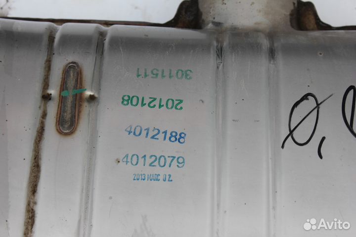 Глушитель Volkswagen Touareg 2013-2015