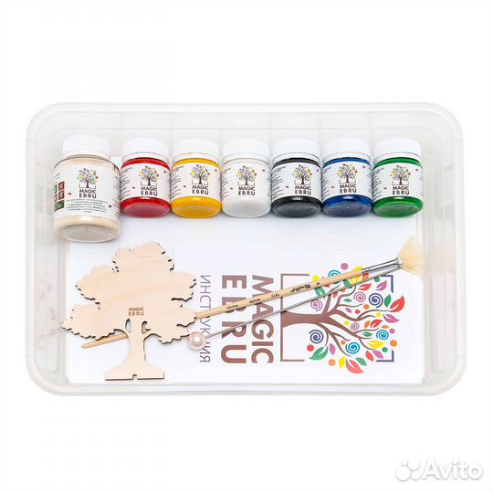 Набор красок эбру 