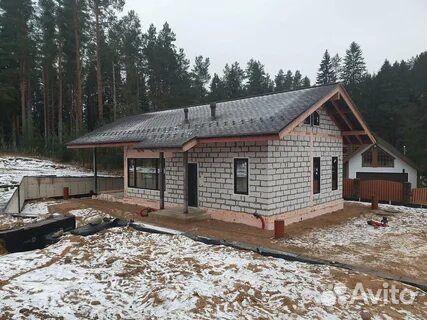 Дом из газоблока под ключ 182 мкв