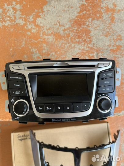 Магнитола hyundai solaris