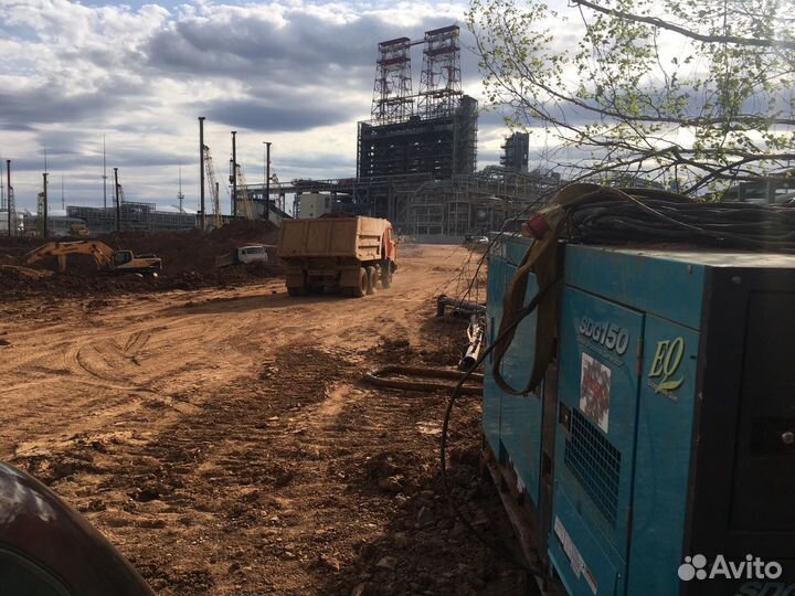 Аренда дизельного генератора 30кВт-100кВт