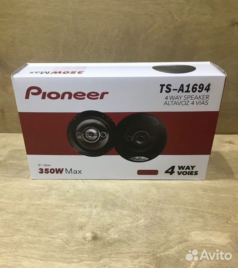 Автомобильные колонки Pioneer TS-A1694