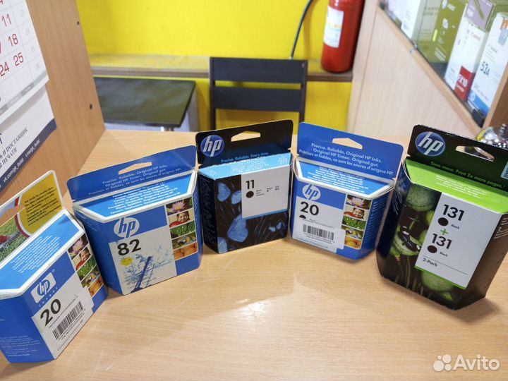 Картриджи HP epson brother panasonic