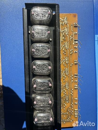 Плата с индикаторными лампами