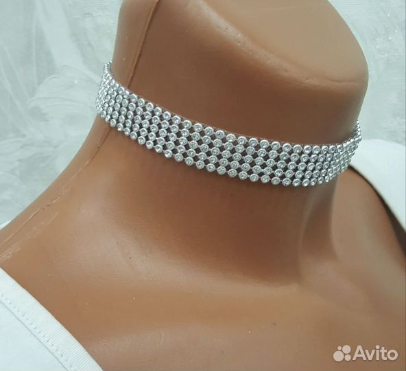 Чокер из страз новый