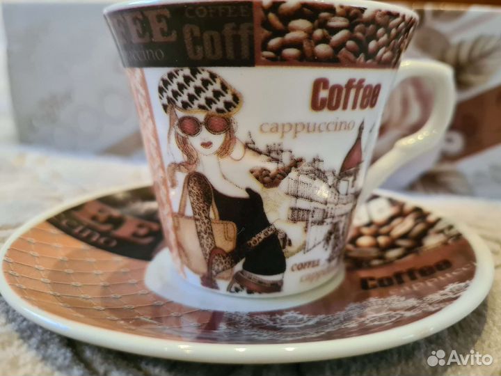 Кофейный сервиз новый