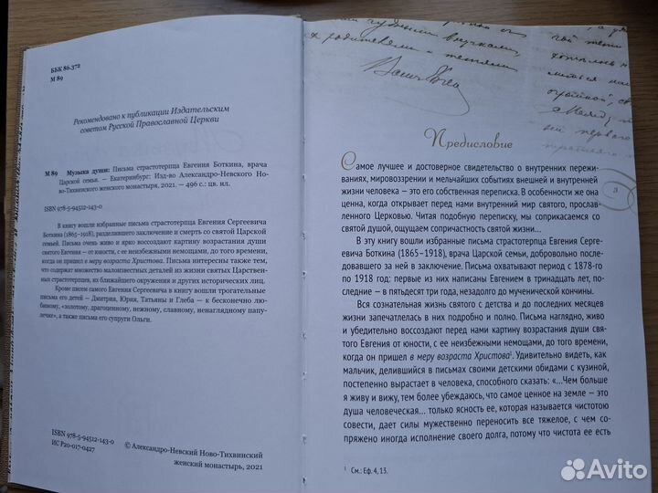 Музыка души. Письма страстотерпца Евгения Боткина