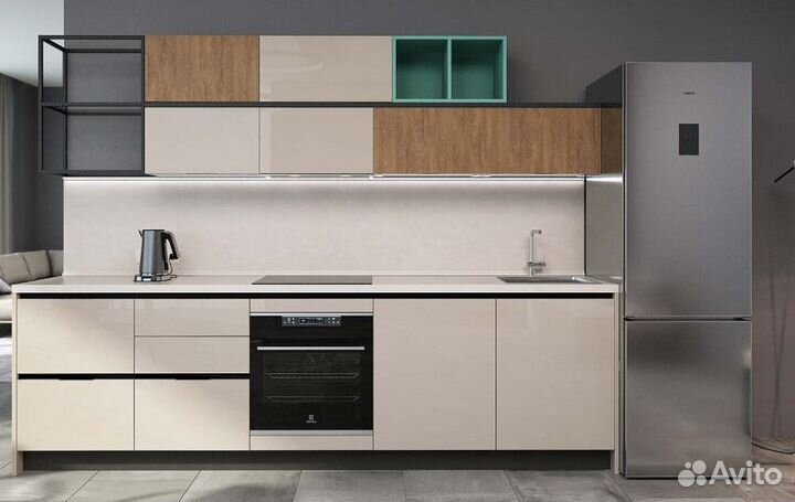 Экологичная угловая кухня