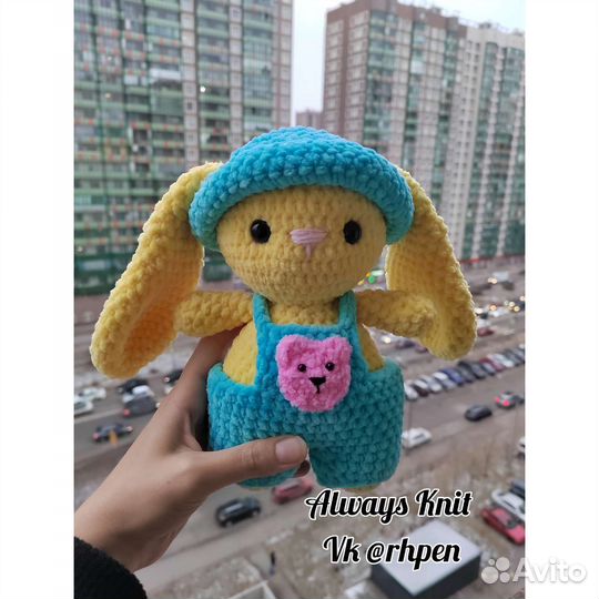 Плюшевая игрушка. Заяц, коала
