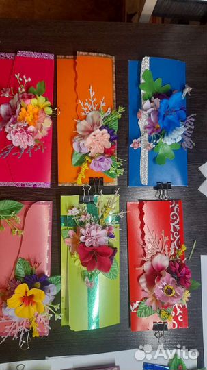 Подарочные конверты ручной работы