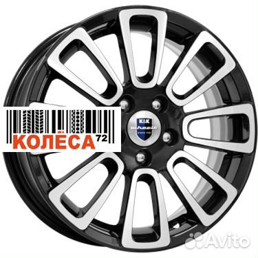Кик Неман 6x15 4x100 ET40 Dia60.1 алмаз черный