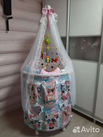 Бортики в кроватку новые