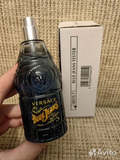 Versace blue jeans man edt 75