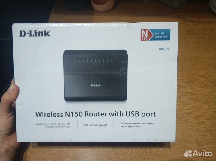 Wifi роутер d link dir320