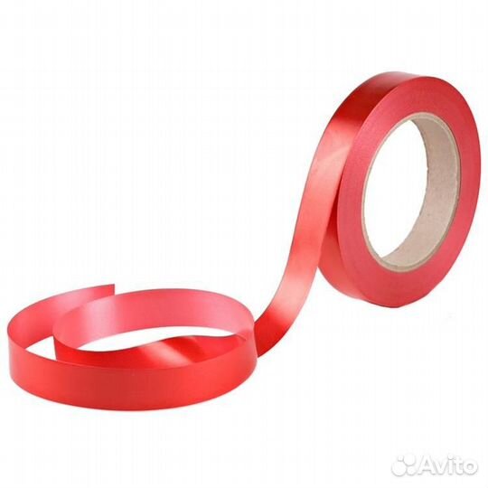 Лента 20ммХ46м красная