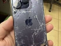 iPhone 14 pro разбитый