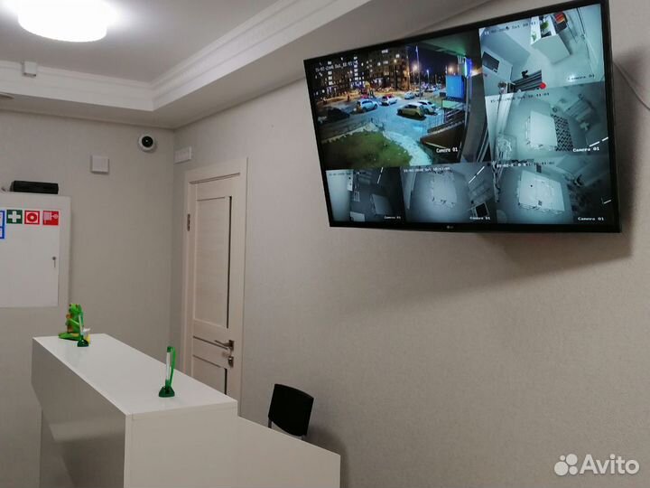 Установка видеонаблюдения