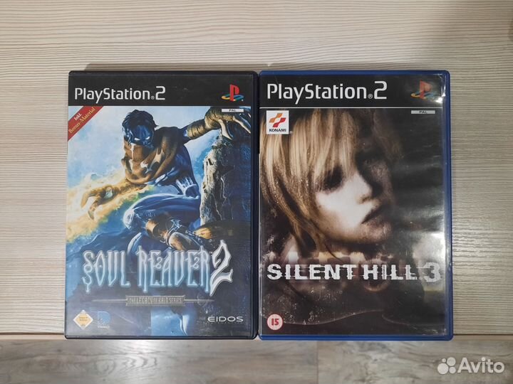 Игры PlayStation 2 Soul Reaver 2 Silent Hill 3