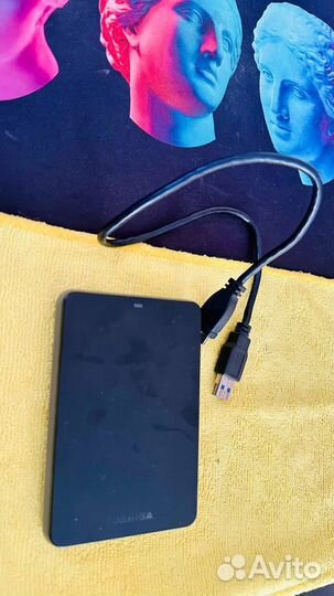 Портативный, внешний жесткий диск hdd 1tr