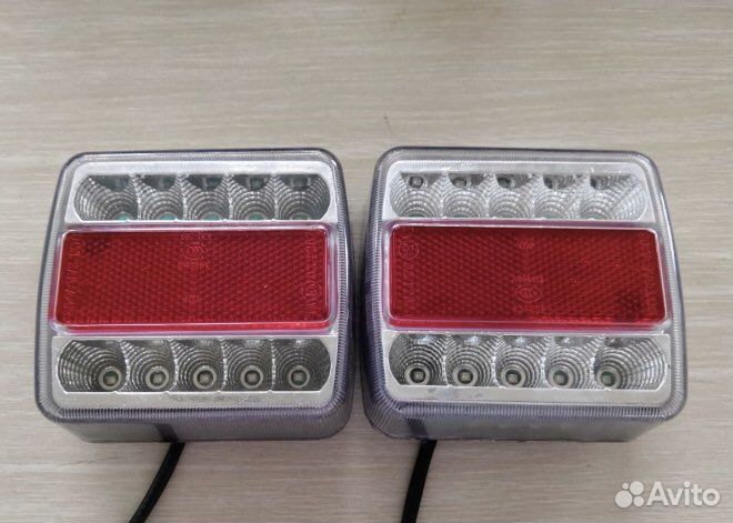 Светодиодные фонари для прицепа 2 шт