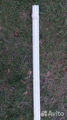 Пластиковый карниз для штор трехрядный