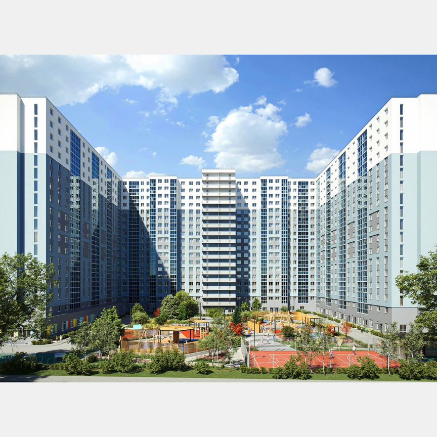 1-к. квартира, 28,5 м², 17/19 эт.