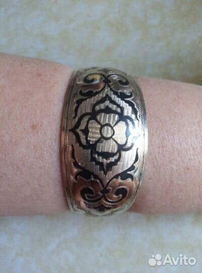 Браслет Кубачи СССР серебро