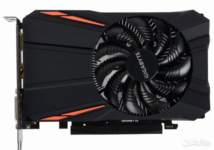 Видеокарта 1050 gigabyte