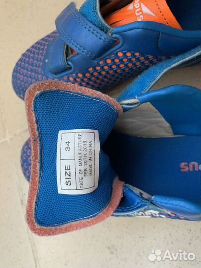 Бутсы футбольные, р. 34
