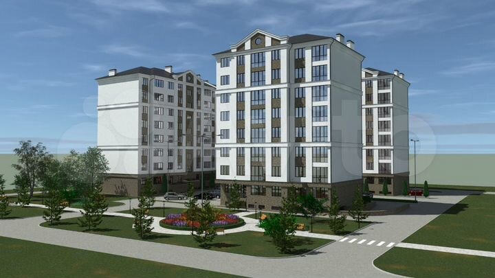 1-к. квартира, 43 м², 8/8 эт.