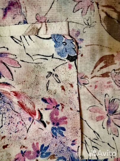 Отрез ткани ситец СССР
