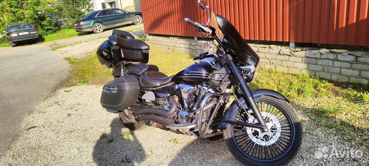 Глушитель прямоточный для мотоцикла