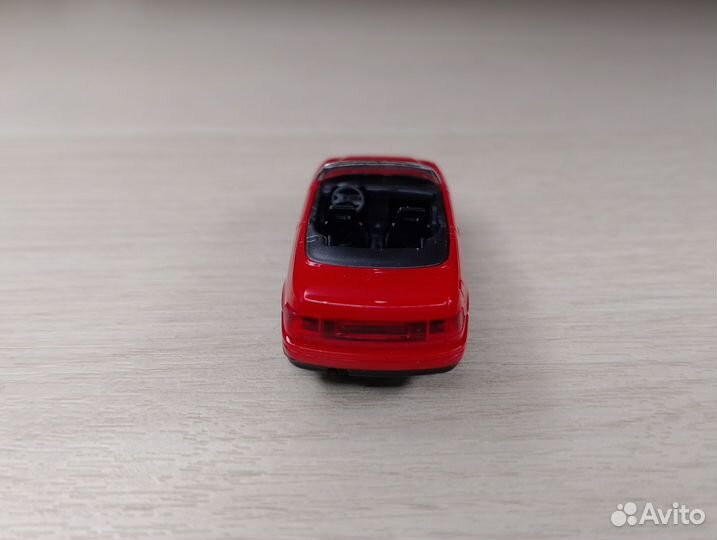 A29.1) Audi 80 B4 (1991-1996) Cabrio красный 2