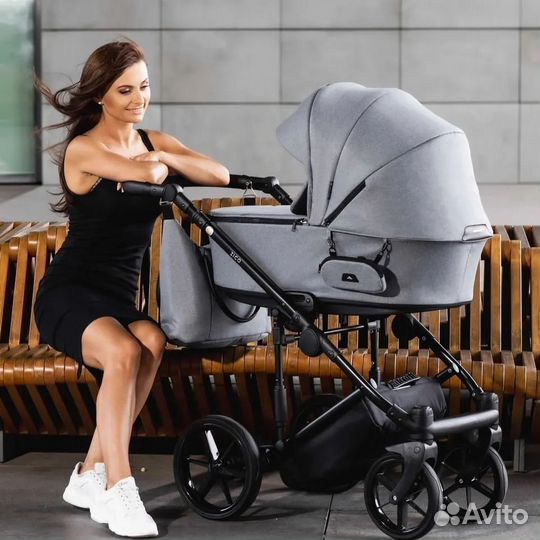 Коляска 2 в 1 adamex zico